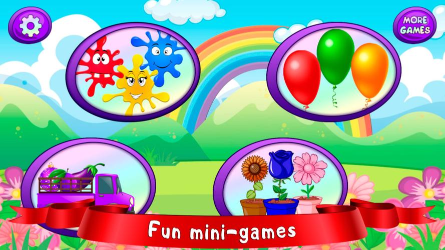 Learn Colors — Games for Kids 스크린샷 1