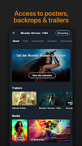 Moviebase: Trakt Movie Tracker Capture d'écran 1