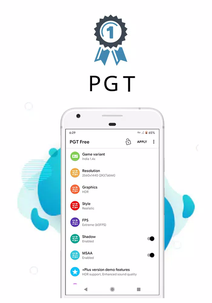 PGT: GFX, Launcher & Optimizer स्क्रीनशॉट 0