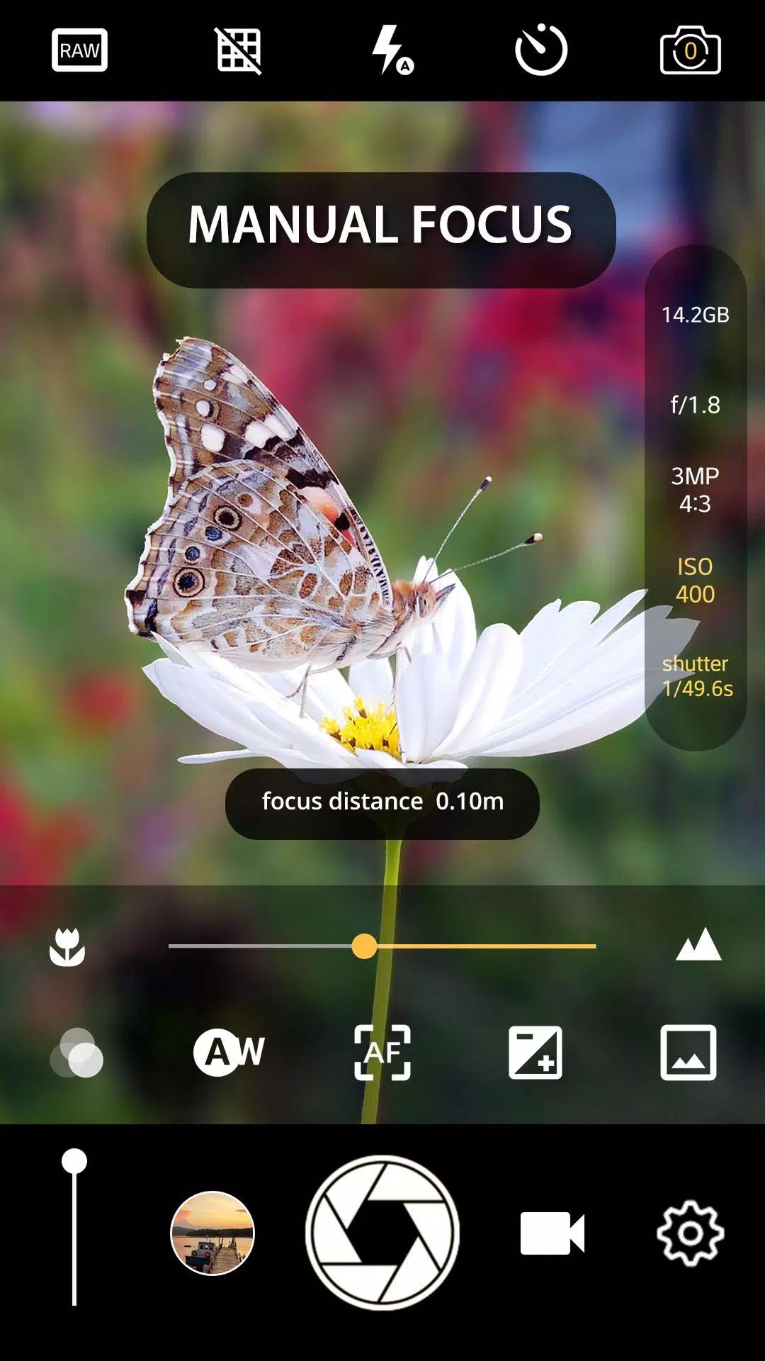 Manual Camera: DSLR Camera Pro Tangkapan skrin 1
