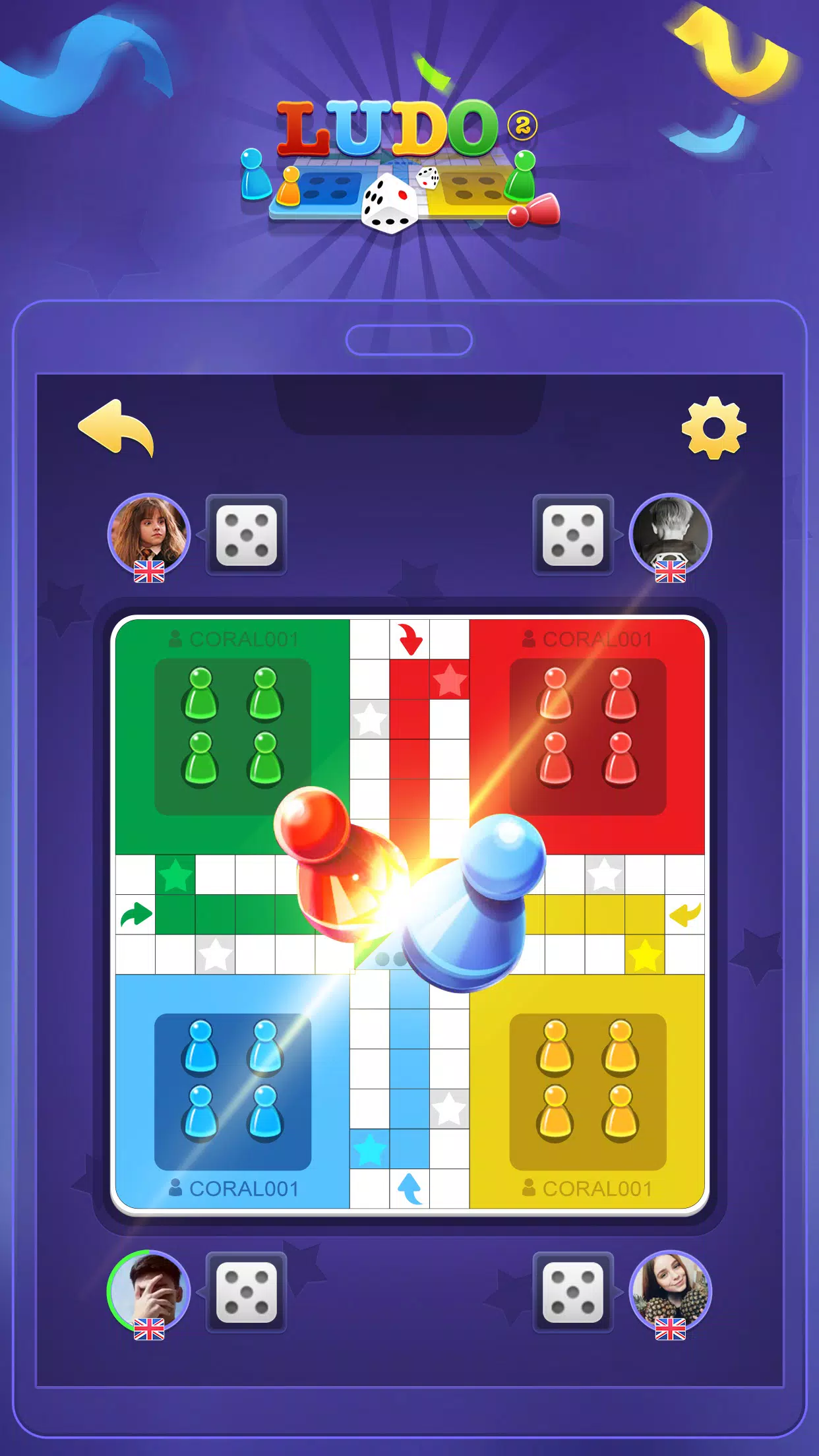 Ludo Master-Offline Star king Schermafbeelding 1