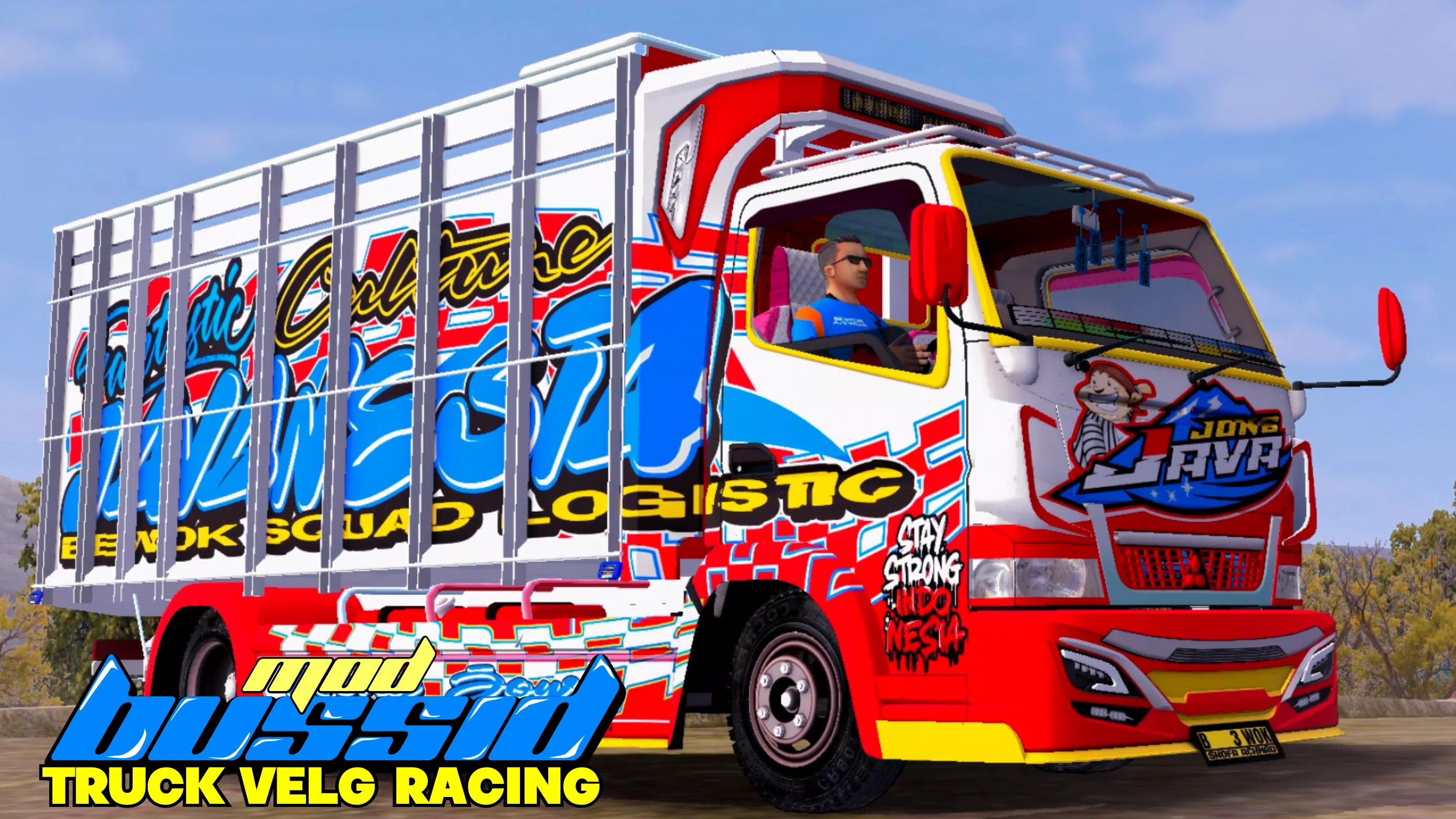 Mod Bussid Truck Velg Racing স্ক্রিনশট 0