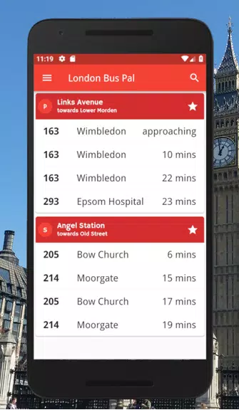 London Bus Pal: Live arrivals Screenshot 2