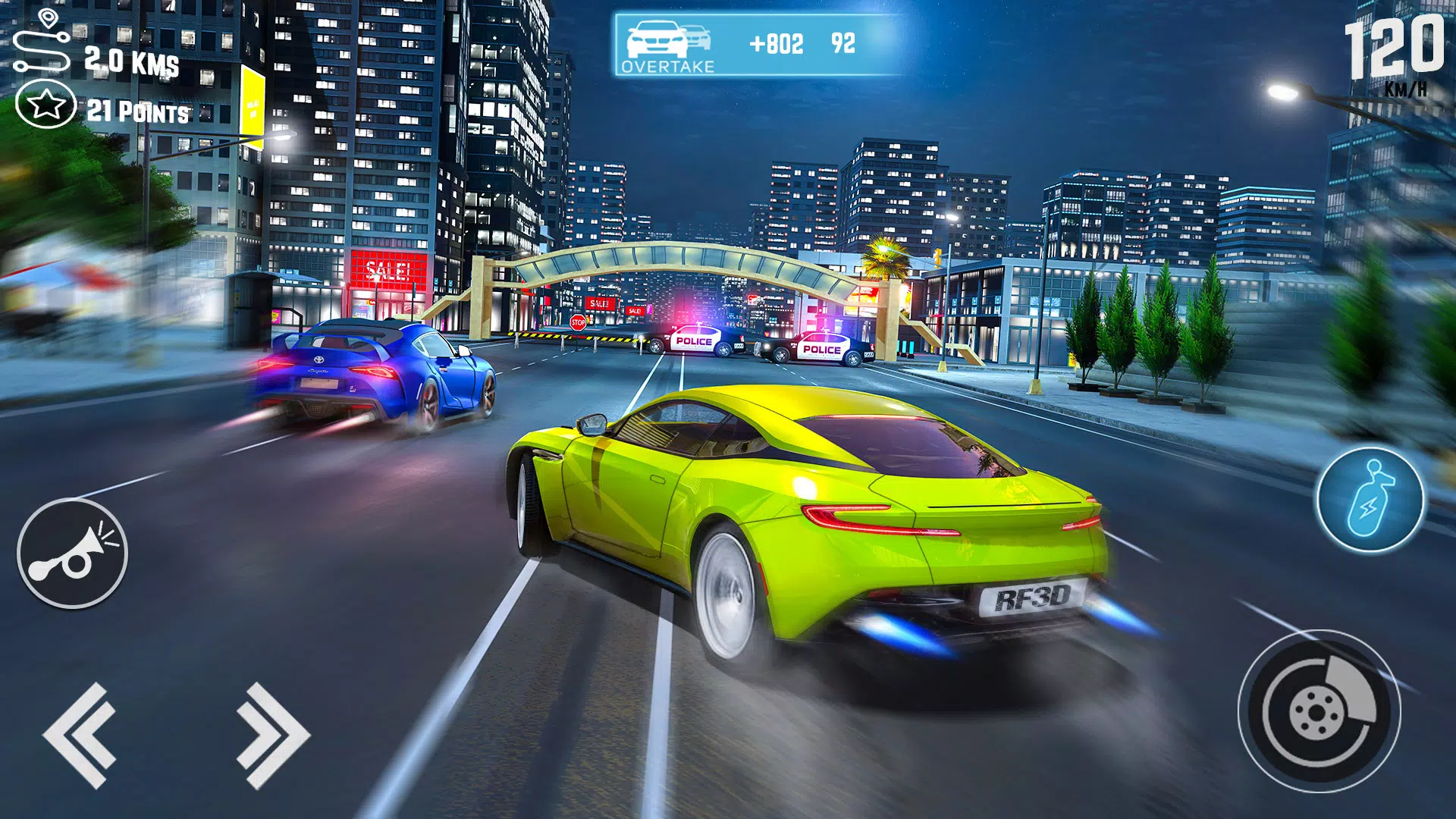 Real Highway Car Racing Game Ekran Görüntüsü 2