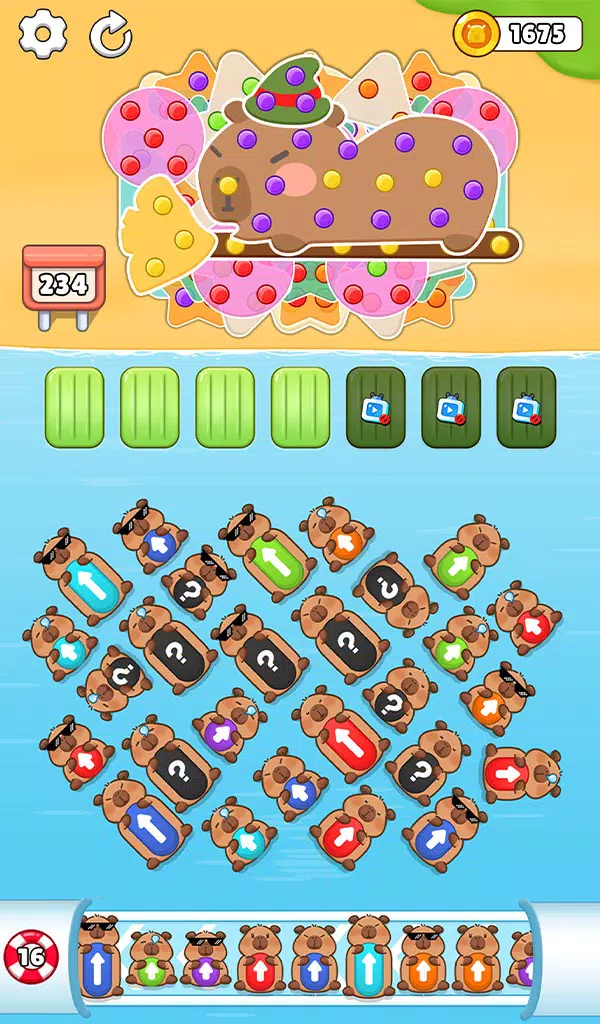 Capybara Mania: Jam Escape 스크린샷 1