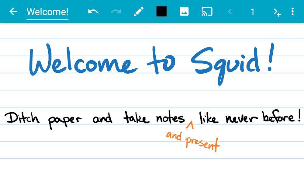 Squid: Take Notes, Markup PDFs ဖန်သားပြင်ဓာတ်ပုံ 0