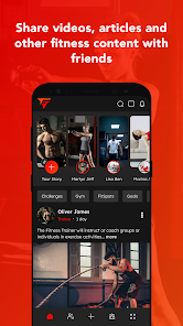 FitTogether-Social Fitness App ဖန်သားပြင်ဓာတ်ပုံ 1