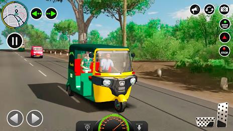 US Tuk Tuk Auto Rickshaw Games Screenshot 3