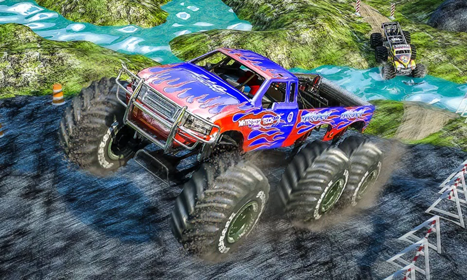 Schermata Monster 4x4 Offroad Jeep Stunt Racing 2019 0