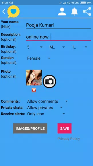 Indian Girls Chat应用截图第3张