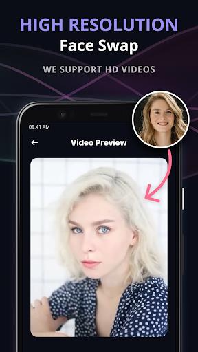 Schermata DeepFaker: Face Swap AI Video 2