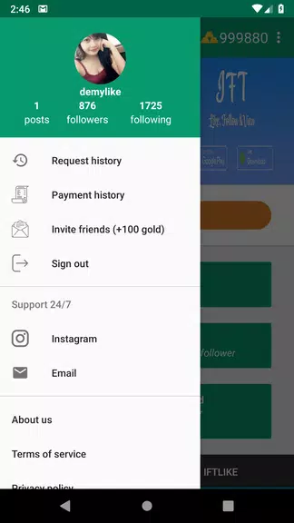 Likes & followers for Instagram स्क्रीनशॉट 3