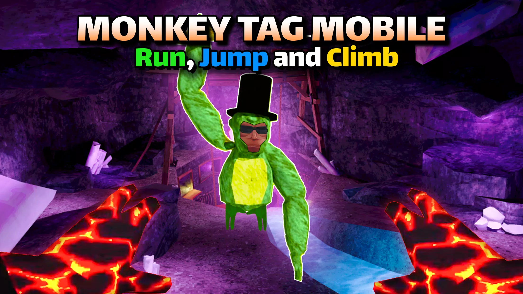 Monkey Tag Mobile Captura de tela 2