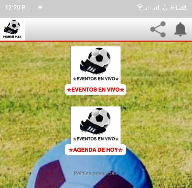 Partidos play ဖန်သားပြင်ဓာတ်ပုံ 0