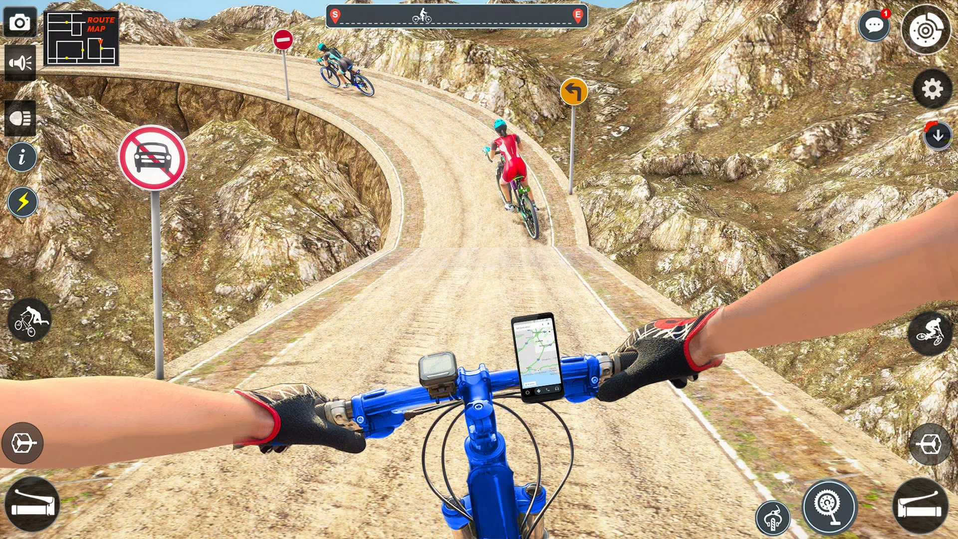 BMX Cycle Stunt Game 3D ภาพหน้าจอ 0