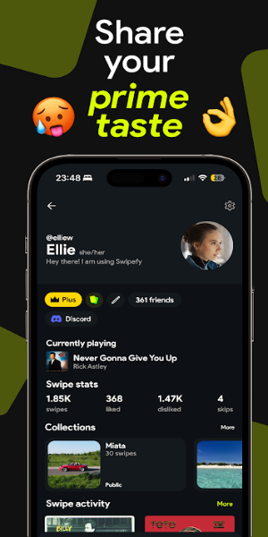 Swipefy for Spotify Tangkapan skrin 1