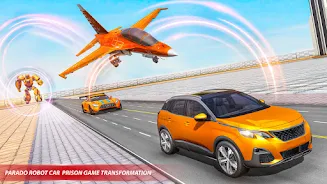 Prison Escape Robot Car Games Schermafbeelding 3