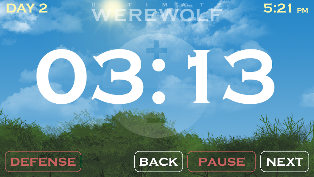 Ultimate Werewolf Timer Capture d'écran 0