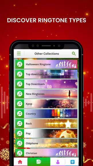 Schermata Christmas Ringtones For Phone 3