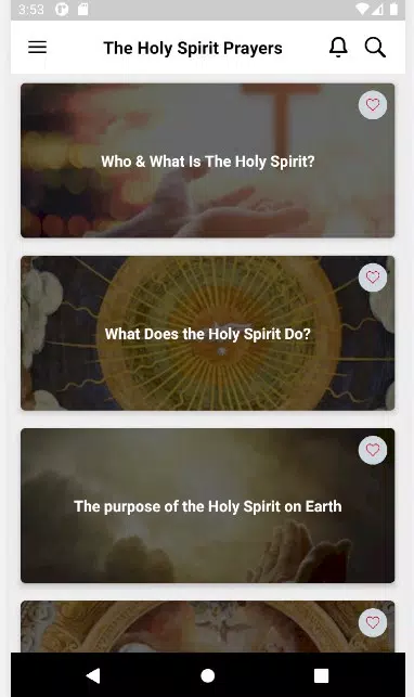 The Holy Spirit Prayers -Praye Captura de pantalla 0