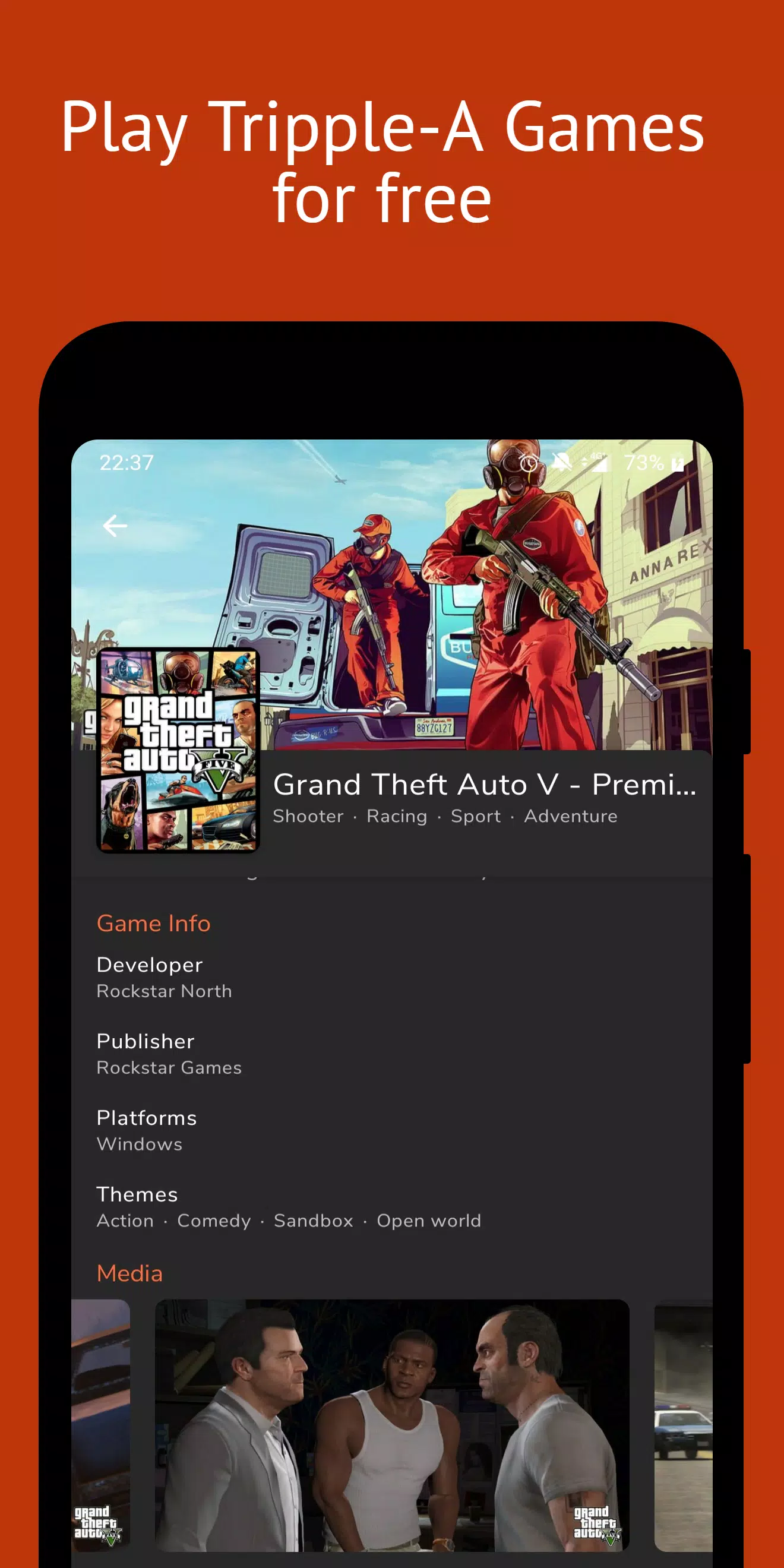 PC Games Radar for Epic Games, ภาพหน้าจอ 1