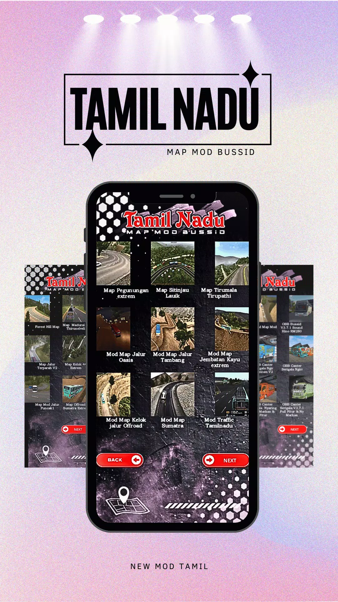 Tamil nadu map mod bussid Скриншот 2