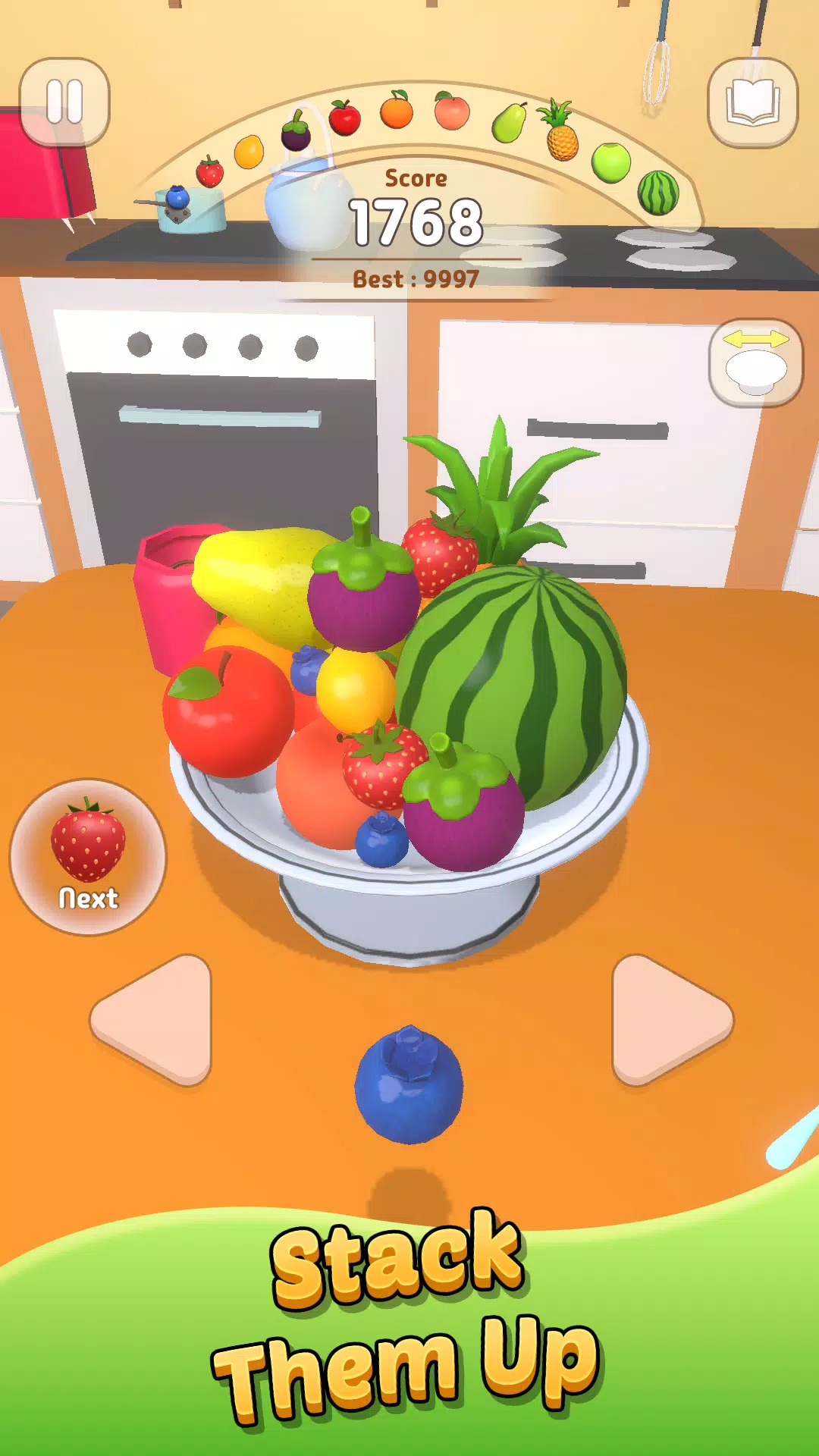 Toss and Merge: Fruit Mount Screenshot 2