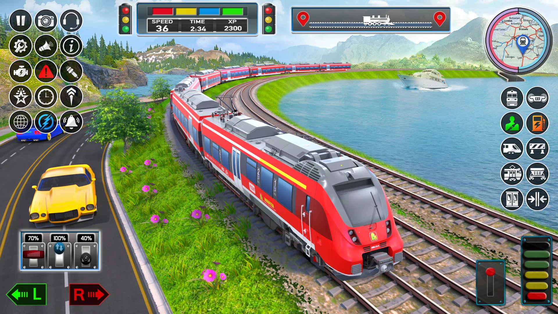 City Train Game ဖန်သားပြင်ဓာတ်ပုံ 2