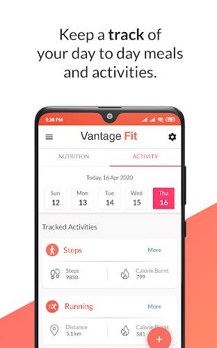 Vantage Fit Screenshot 2