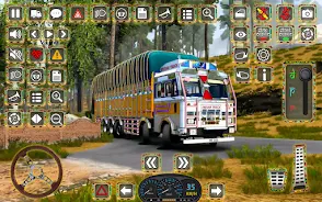 Offroad Cargo Truck Driving 3D Captura de pantalla 2