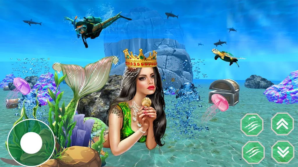 Mermaid Princess simulator 3D Screenshot 1