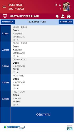 Dersonet Veli Modülü ภาพหน้าจอ 2