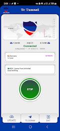 Tc Tunnel VPN ภาพหน้าจอ 1