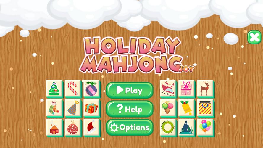 Holiday Mahjong Joy स्क्रीनशॉट 0