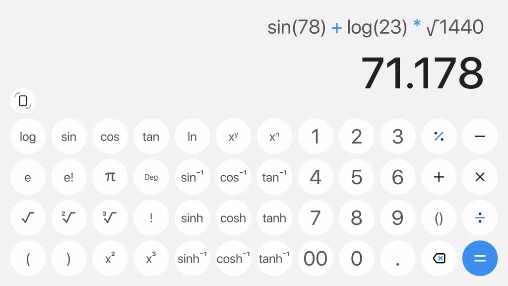 Simple Calculator for Android Tangkapan skrin 2