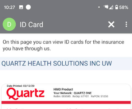 Quartz MyChart 스크린샷 1