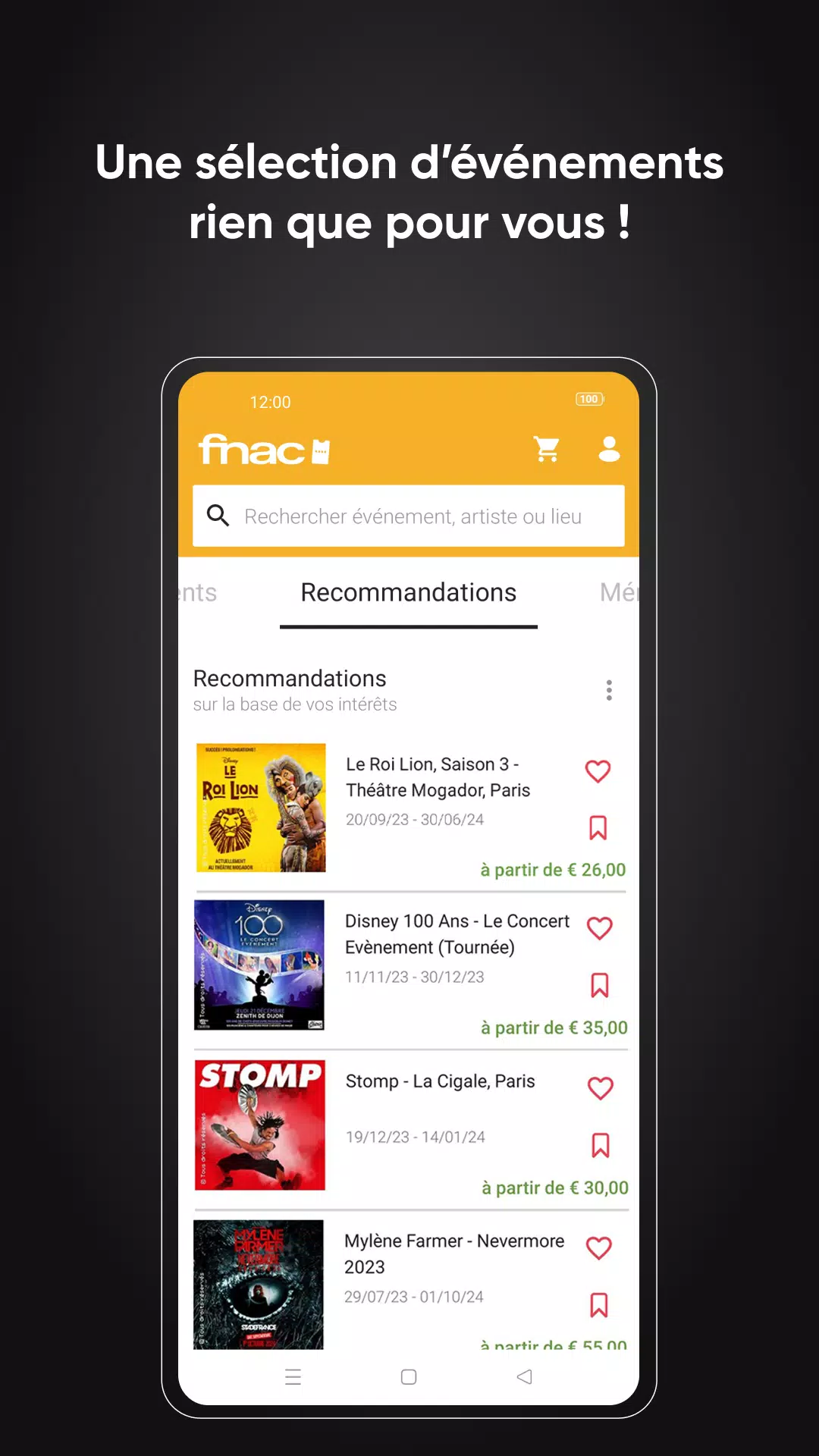 Fnac Spectacles