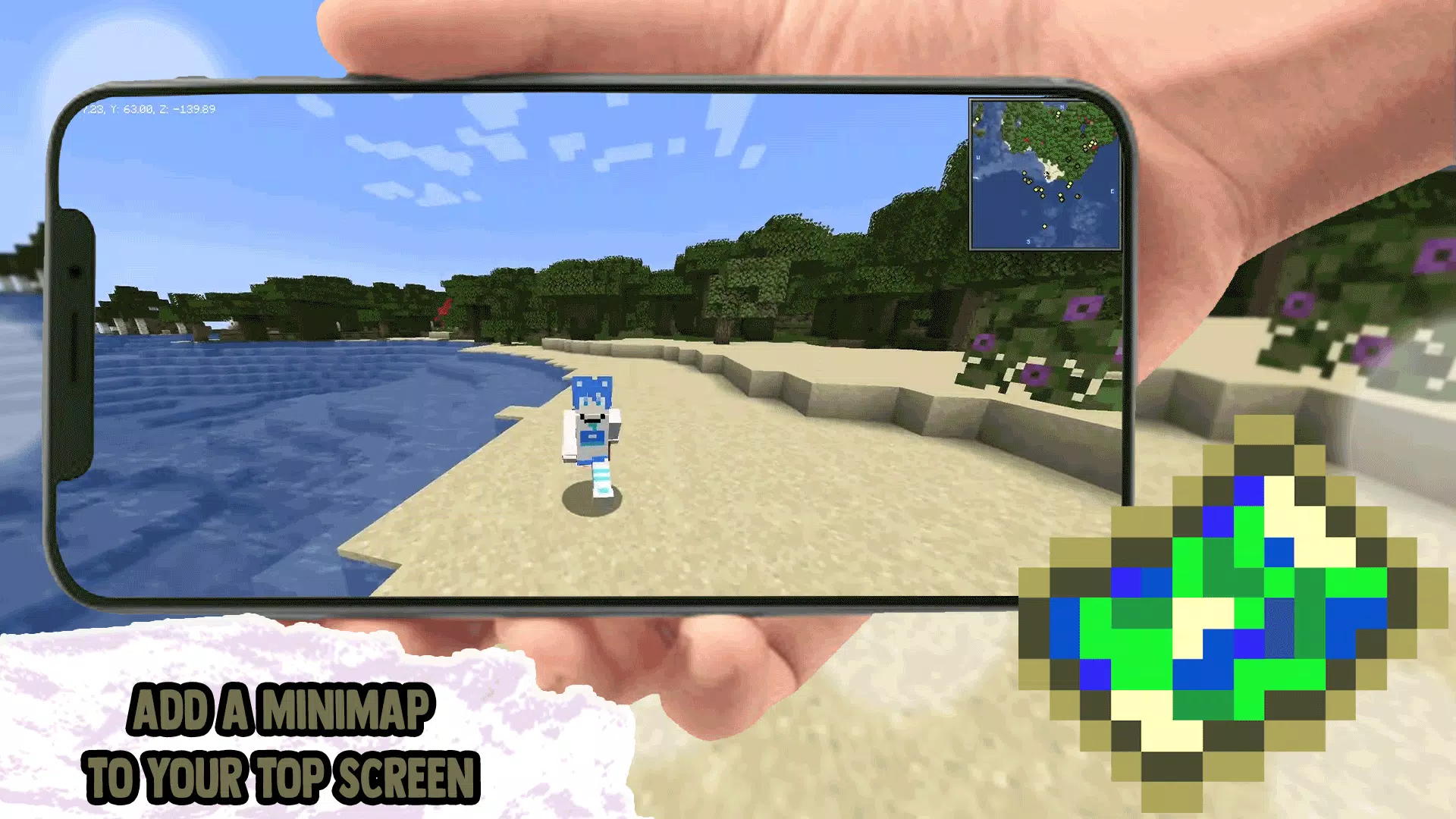Minimap Mod Addons for MCPE 스크린샷 3