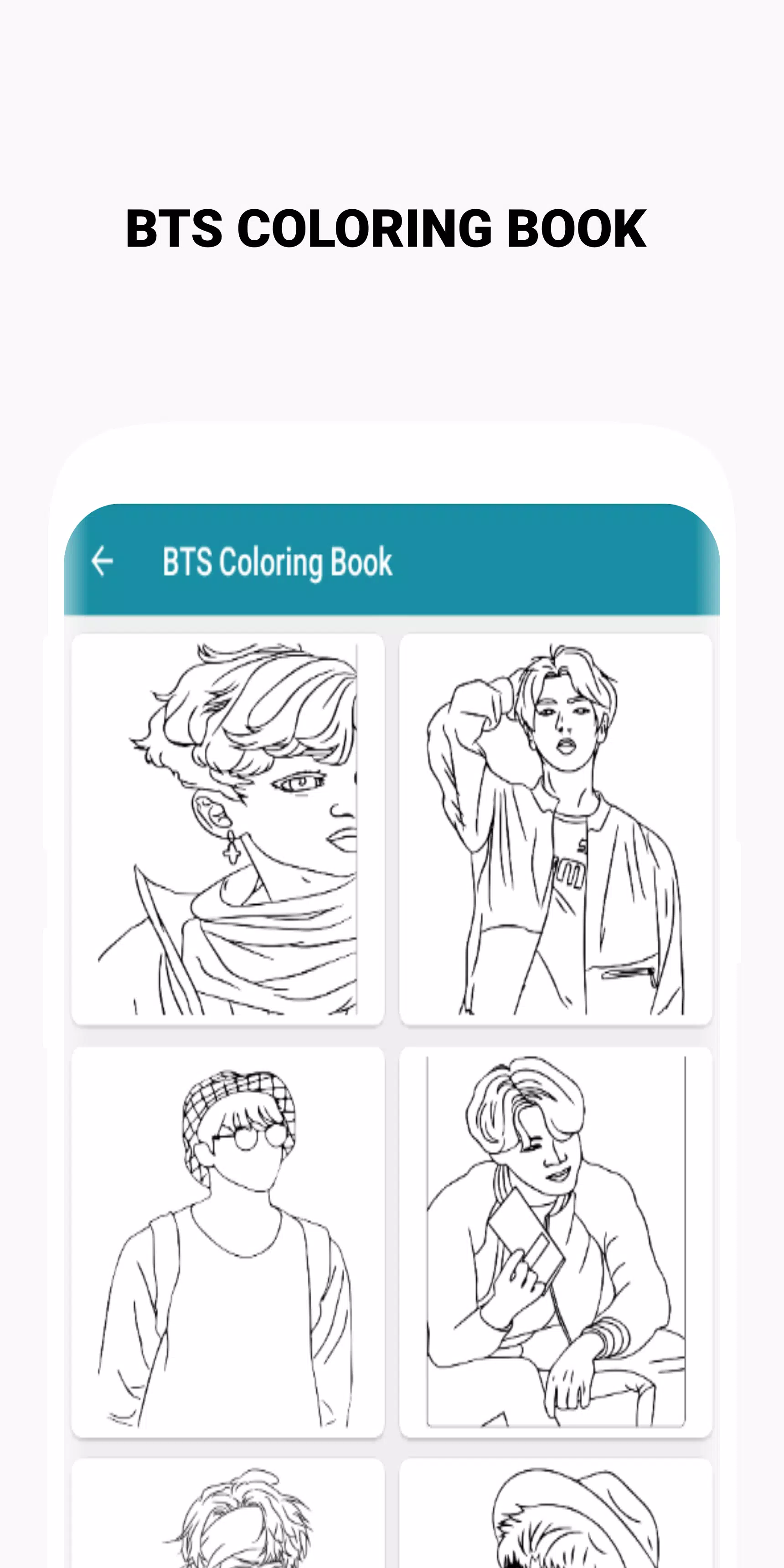 BTS Coloring Book Capture d'écran 1