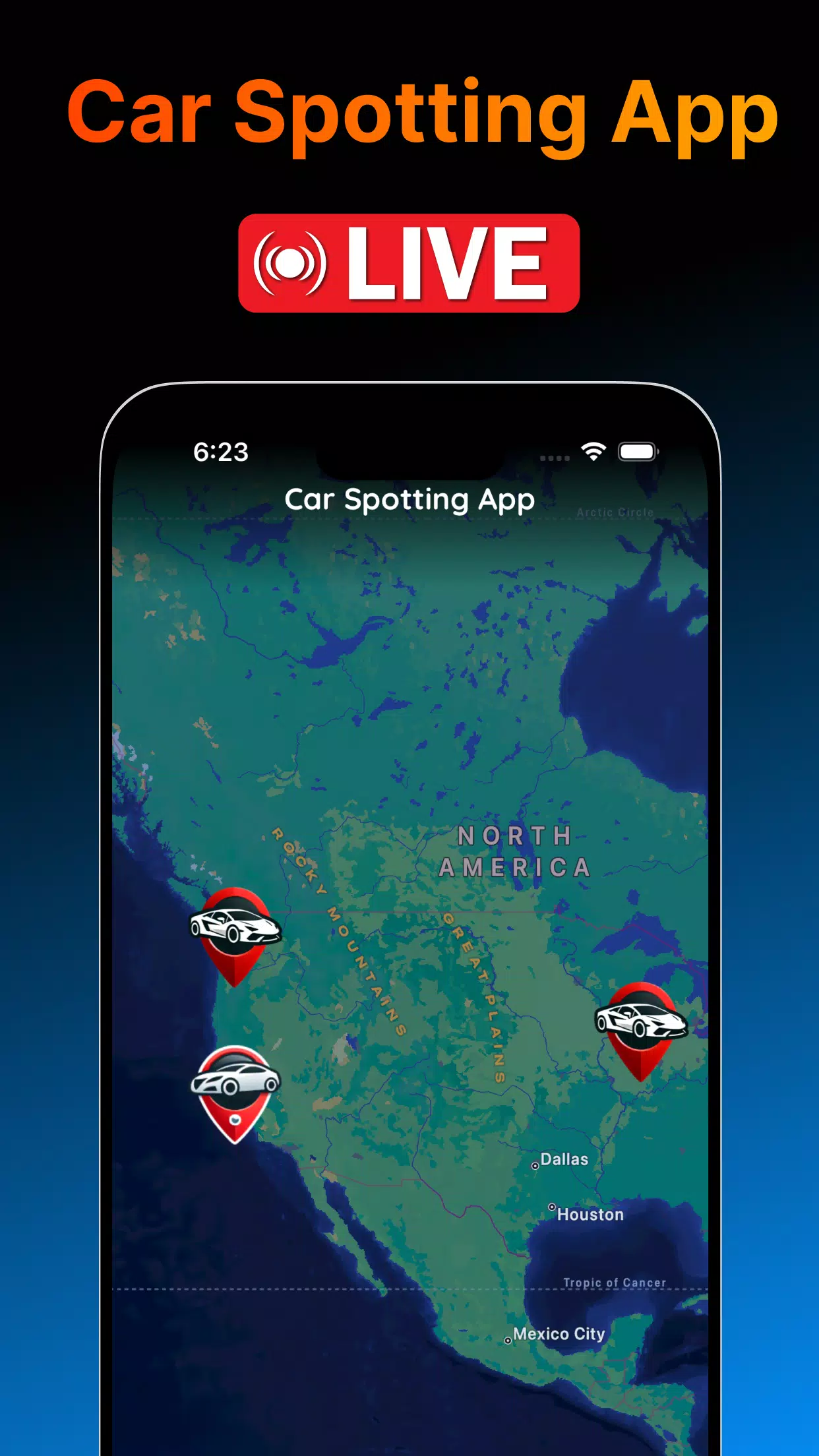 Car Spotting App Tangkapan skrin 0