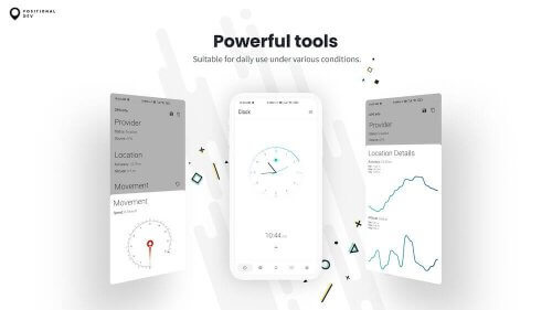 Schermata Positional: GPS and Tools 2