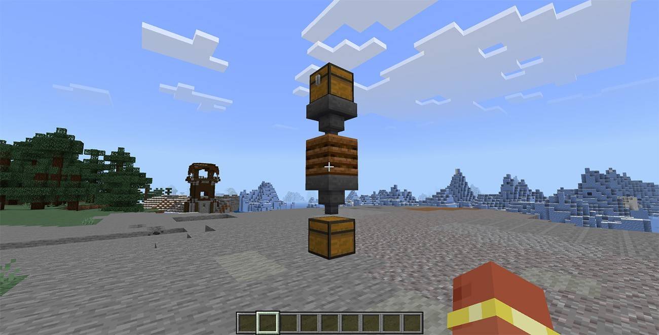 ระบบอัตโนมัติของหลุมปุ๋ยหมักที่ Minecraft