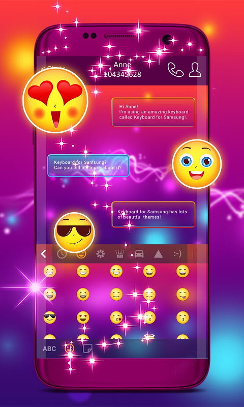 Keyboard Theme for Samsung Captura de tela 1