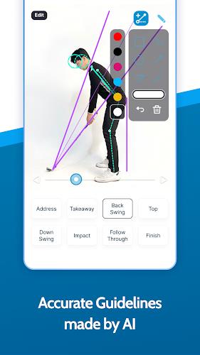 Golf Fix - AI Swing Analyzer Capture d'écran 1