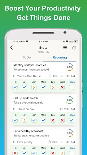 Productivity - Daily Planner Tangkapan skrin 0