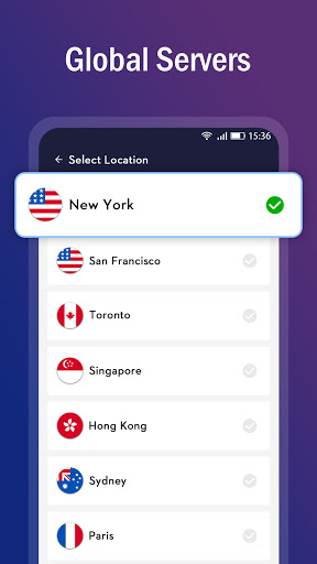Rapid VPN - Free & Fast & Unlimited Security Proxy スクリーンショット 1