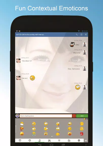 DroidMSG - Chat & Video Calls Captura de tela 2