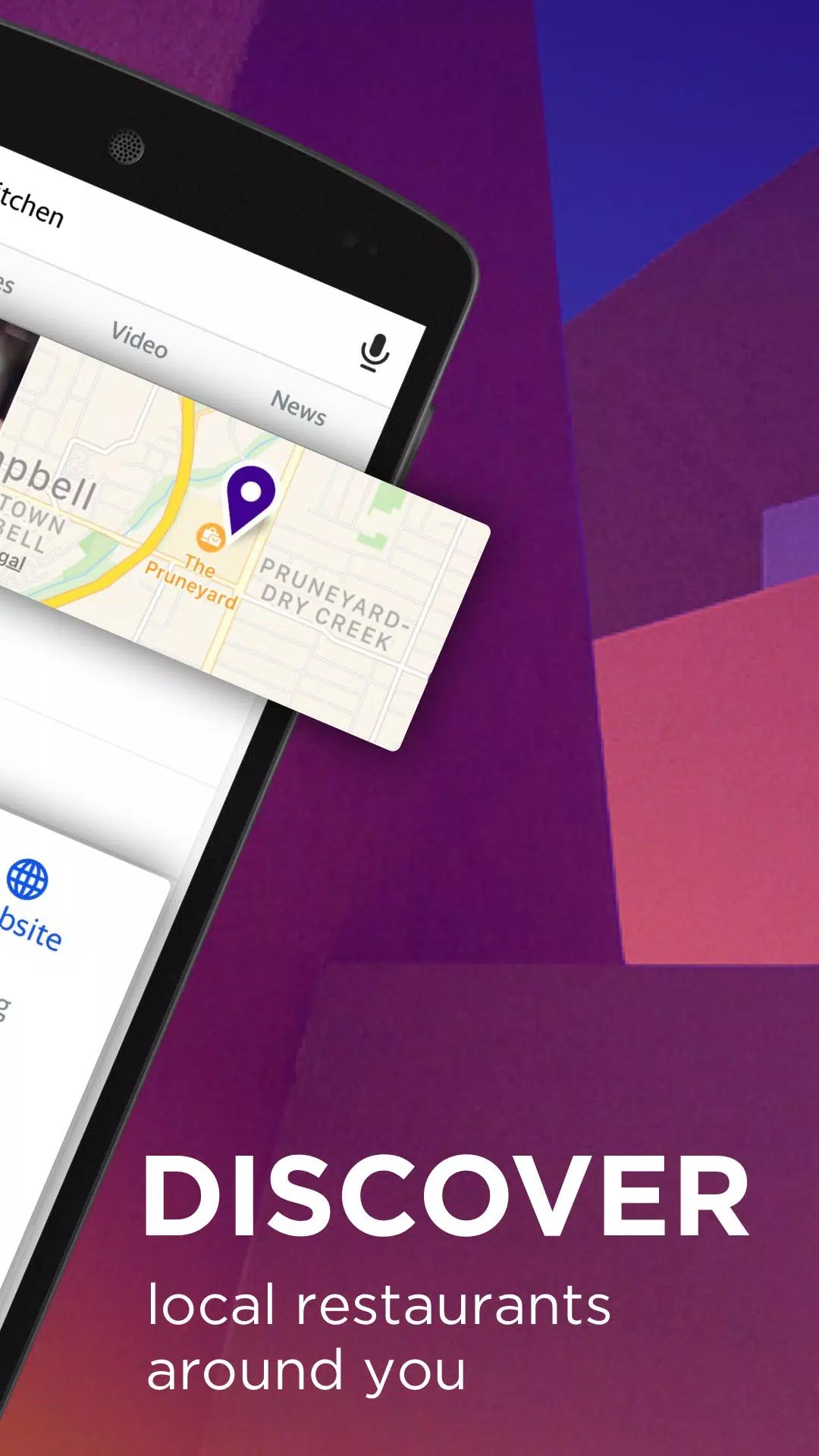 Yahoo Search Schermafbeelding 1