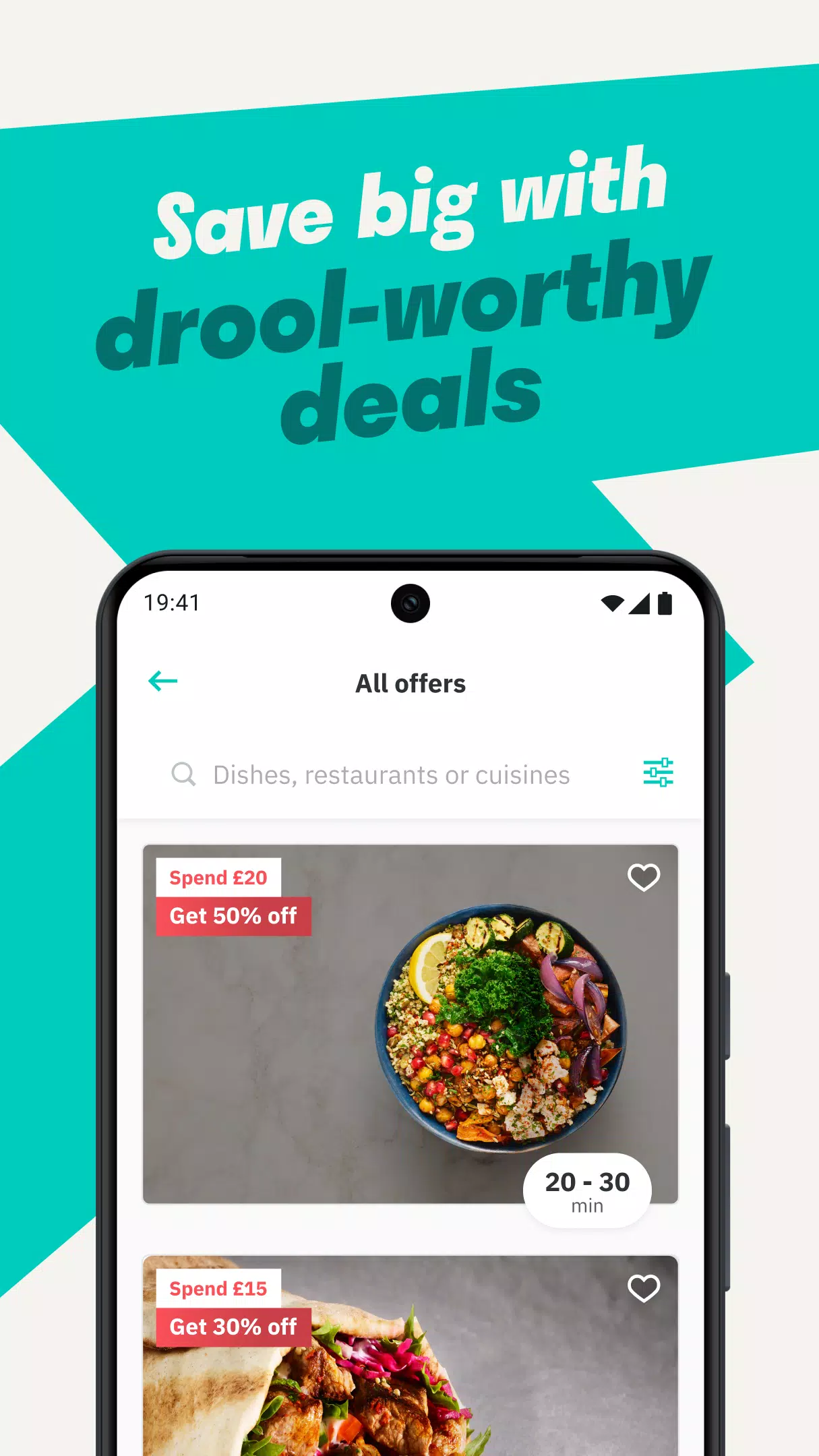 Schermata Deliveroo 2
