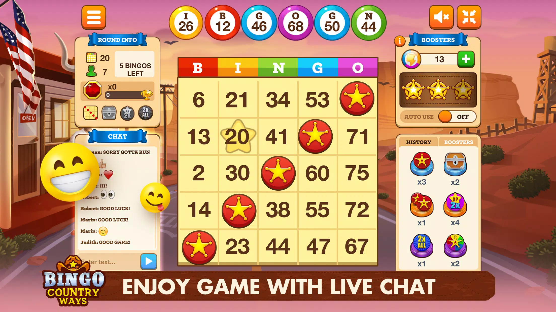 Bingo Country Ways應用截圖第0張